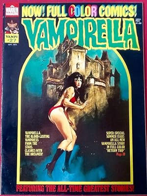 VAMPIRELLA No. 27 (Sept. 1973) (VF+)