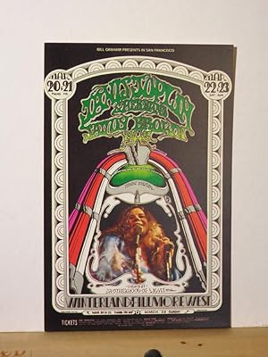 Bill Graham/Fillmore Postcard #165 ( Janis Joplin & Her Band, Savoy Brown, Aum )