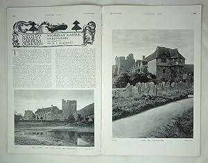 Original Issue of Country Life Magazine Dated April 23rd 1910, with a Main Feature on Stokesay Ca...