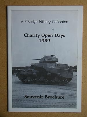A. F. Budge Military Collection. Charity Open Days 1989. Souvenir Brochure.