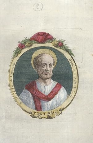 S. Sotero di Campania. Sedè An. IX, M. 3, G. 21. (Sotero da Fondi, ma di famiglia greca, fu papa ...