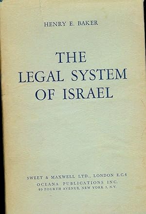 THE LEGAL SYSTEM OF ISRAEL