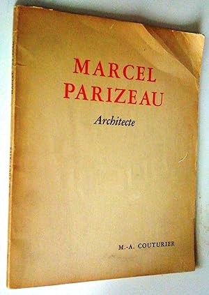 Marcel Parizeau architecte