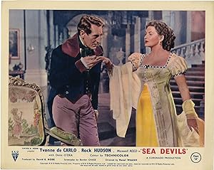 Sea Devils (Collection of 8 front-of-house card from the 1953 film)