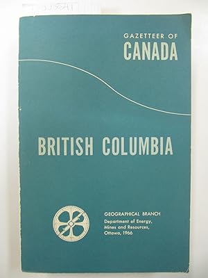Gazetteer of Canada | British Columbia