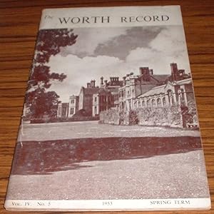 The Worth Record Vol. IV No.5 Spring Term 1953