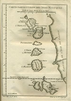 Carte Particuliere des Isles Moluques