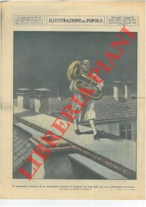 La passeggiata notturna di un sonnambulo suonator di trombone sul tetto della sua casa a Hettstad...