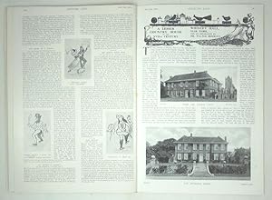 Original Issue of Country Life Magazine Dated October 15th 1910 with an article on Whixley Hall, ...