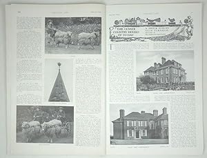 Original Issue of Country Life Magazine Dated September 3rd 1910 with an article on Farnham (A Br...