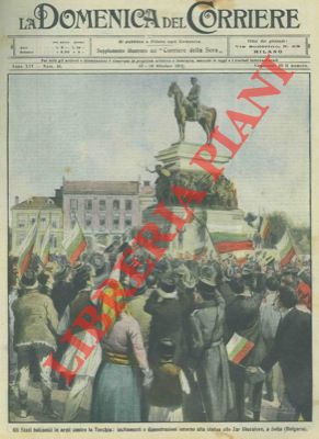 Stati balcanici in armi contro la Turchia: incitamenti e dimostrazioni intorno alla statua allo Z...