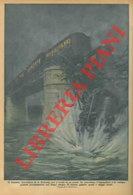 Disastro ferroviario di S.Eufemia : crolla un ponte ed il treno precipita nel fiume Amato.
