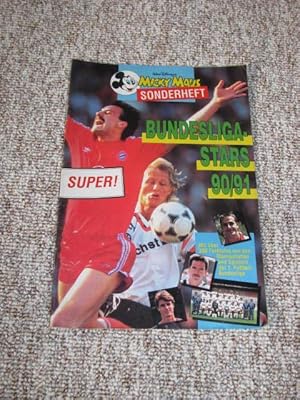 Micky Maus Sonderheft Bundesliga - Stars 90/91,