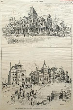 The New Executive Mansion at Albany; and The Vassar Brothers' Hospital at Poughkeepsie, a full pa...