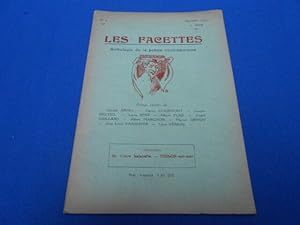 Les Facettes. Anthologie mensuelle de la poésie contemporaine.Nov 1923. N°4. 9ème année