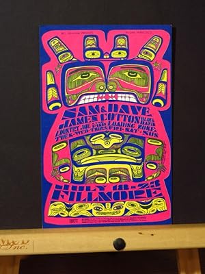 Bill Graham/Fillmore Postcard #73 ( Sam and Dave, James Cotton Blues Band, Country Joe and the Fi...