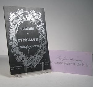 OrganoGraphes du Cymbalum pataphysicum. No. 28