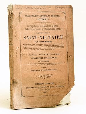 Etudes sur les diverses Eaux minérales d'Auvergne. Du Lymphatisme et de la Scrofule chez les Enfa...