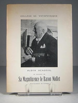 Album Mémorial en souvenir de sa Magnificence le Baron Mollet, Vice-Curateur du Collège