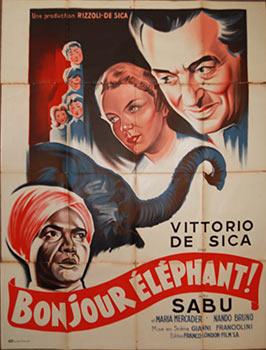 Poster for Bonjour Éléphant (Buongiorno, elefante).