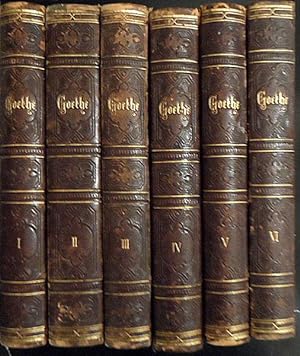 Goethes sämmtliche Werke in sechs Bänden (komplett)