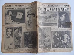 Boston Daily Advertiser - Boston Record (Tuesday, December 5, 1922) Newspaper (Cover Headline: LO...