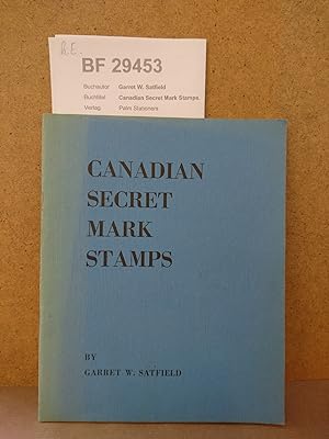 Canadian Secret Mark Stamps.