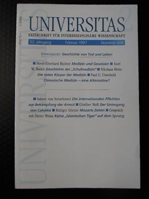 Universitas. Zeitschrift für interdisziplinäre Wissenschaft. 52. Jahrgang. Februar 1997. Schwerpu...