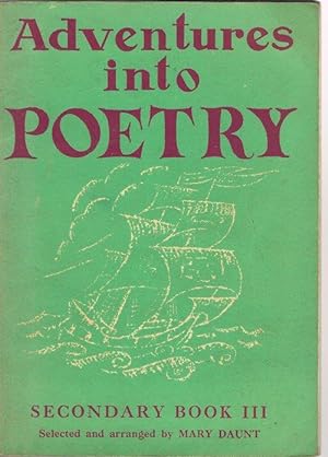 Adventures Into Poetry: Secondary Book III