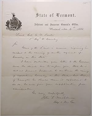 War-date Autographed Letter Signed