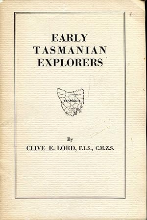 Voyages of the early Exploreres of Tasmania, prepared for broadcasting in six parts from station ...