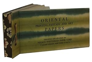 Oriental Printing, Fantasy and Art Papers: Imported and Stocked by Nelson-Whitehead Paper Corp