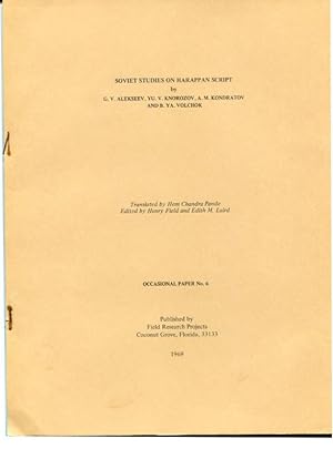 Soviet Studies on Harappan Script
