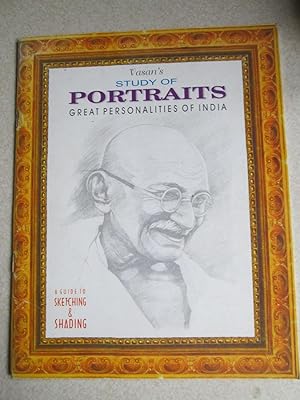 Vasan's Study of Portraits. Great Personalities of India. A Guide to Sketching & Shading