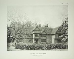 Original Antique Photograph Illustration of Thurston End, Hawkeden in Suffolk, By Garner & Stratt...