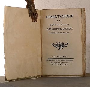 Dissertazione del dottor fisico Giuseppe Cerri intorno al polso