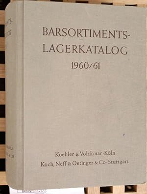 Barsortiments-Lagerkatalog 1960 / 61. 71. Band II, Konin-Zyw. ( Buchgroßhandlung )