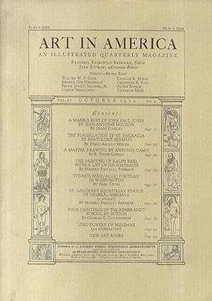 ART in America. An illustrated quarterly magazine. Frederic Fairchild, Editor. Jean Lipman, Assoc...