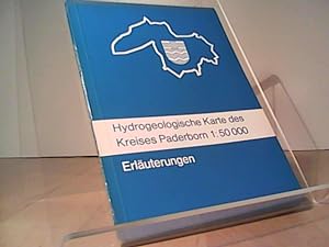 Hydrogeologische Karte des Kreises Paderborn und der angrenzenden Gebiete : [mit Höhenlinien; Far...
