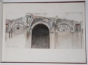 [RENAISSANCE ARCHITECTURE]. [UNPUBLISHED WATERCOLORS OF THE FRESCOS OF THE CASINO FELICE, ROME, N...