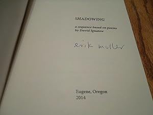 Shadowing; a Sequence of Poems