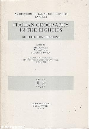 Italian Geography in the Eighties: Selected Contributions
