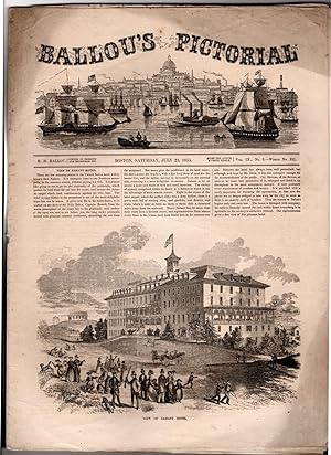 Ballou's Pictorial Drawing-Room Companion, July 21, 1855. 11 Engravings. Constantinople-Bosporus;...