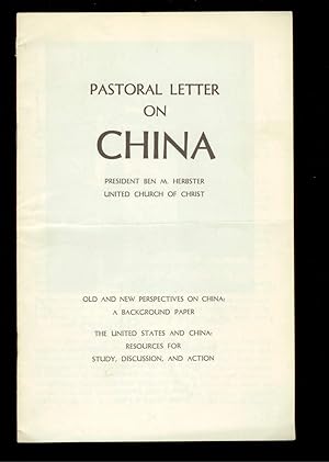 Pastoral Letter On China