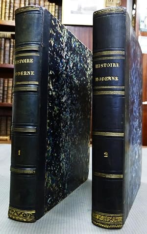 Manuscrit : Cours d'Histoire Moderne, (2 tomes)