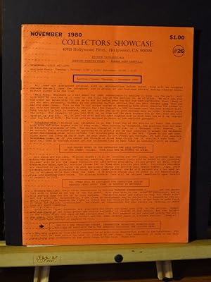 Collectors Showcase, Auction Catalogue #26, November 1980