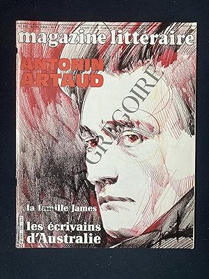 MAGAZINE LITTERAIRE-N°206-AVRIL 1984-ANTONIN ARTAUD