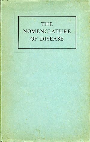 The Nomenclature of Disease