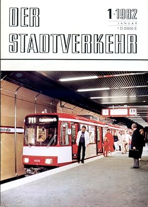 Der Stadtverkehr : Januar 1982 No 1