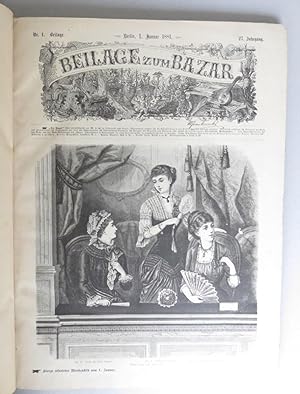 Beilage zum Bazar 27. Jahrgang, 1881, Nrn. 1-24